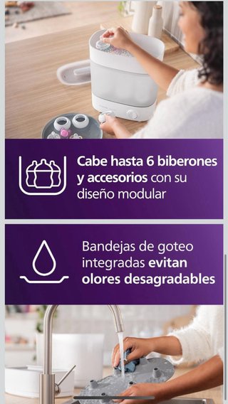 !!NUEVO!! Esterilizador biberones Philips