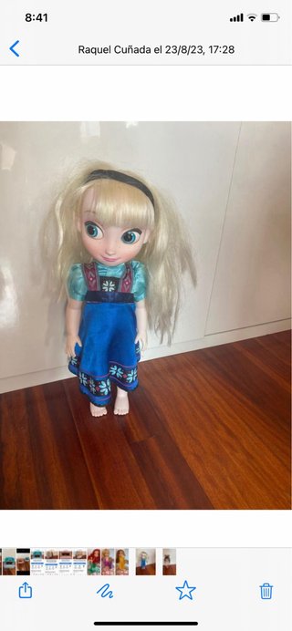 Muñeca Elsa Frozen