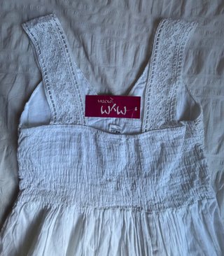 Vestido blanco ibicenco
