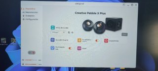Altavoces Creative Pebble X Plus Negros