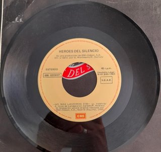 Héroes Del Silencio - No Más Lágrimas 7 Vinilo