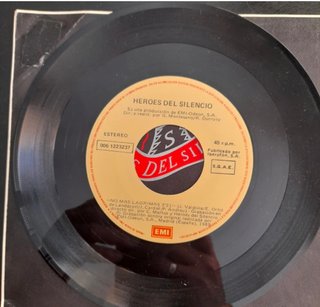 Héroes Del Silencio - No Más Lágrimas 7 Vinilo