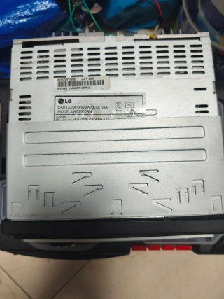 Radio LG XDSS+ con CD AUX RADIO ES nuevo a estrena