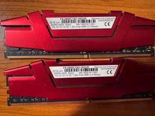 Placa B360M DS3H, i5-8400 y G.Skill Ripjaws 2400