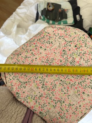Bolsa Roger & Gallet floral rosa