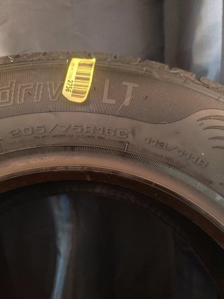 Neumático Dunlop EconoDrive LT 205/75 R16 C