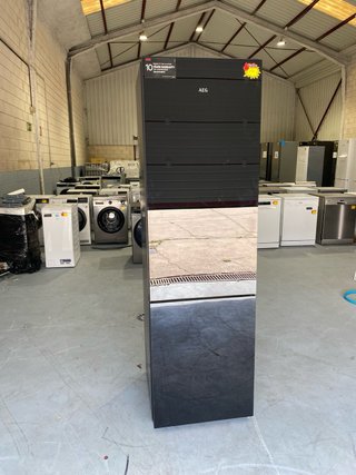Frigorífico Combi AEG Cristal Negro