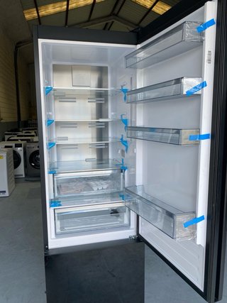 Frigorífico Combi AEG Cristal Negro