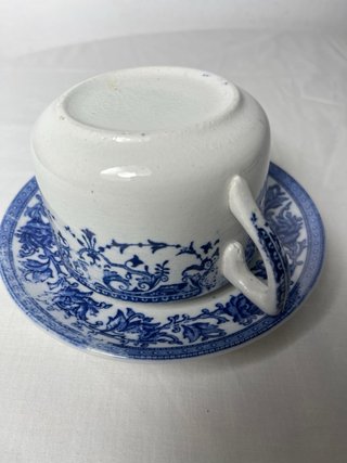 Pareja Tazas y Platos La Cartuja Tulipán