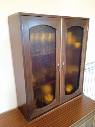Conjunto muebles comedor: vitrina,cajones,licorera