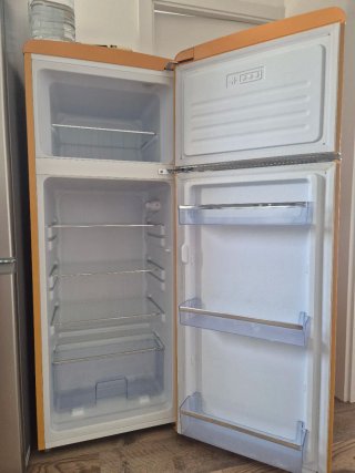 Nevera Amica Retro Mostaza