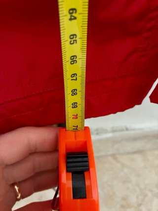 Woolrich K-way rosso taglia “M” Europea