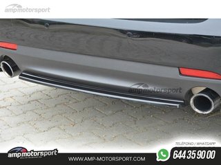 AÑADIDO DE DIFUSOR SAAB 9-3 AERO 2007-2011 NEGRO BRILLO