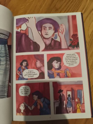 Comic En la superficie de un espejo. Vivían maier