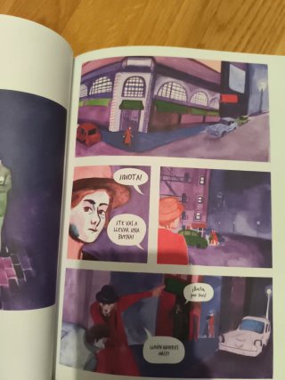 Comic En la superficie de un espejo. Vivían maier