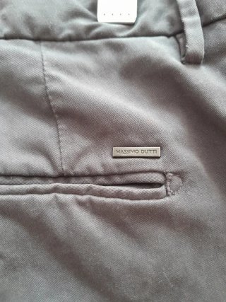 Pantalón Massimo Dutti Talla 44 Gris