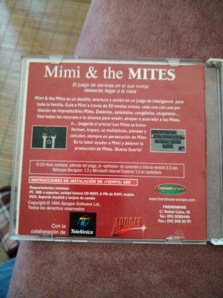 Juego de Pc Mimi & Mites FormGen