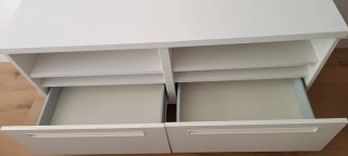 Mueble TV blanco