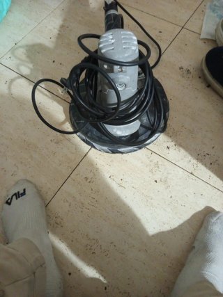 Lijadora de pared eléctrica cambié el cable largo