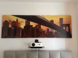Cuadro Lienzo Skyline Nueva York 180x60