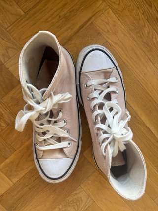 Zapatillas Converse Altas Rosas