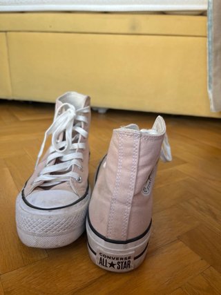 Zapatillas Converse Altas Rosas
