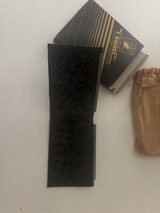Portafoglio I Santi effetto coccodrillo nero