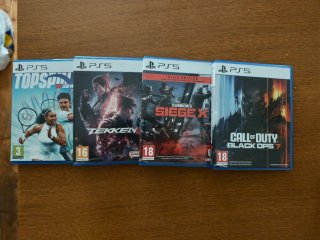 Lotto 4 giochi PS5