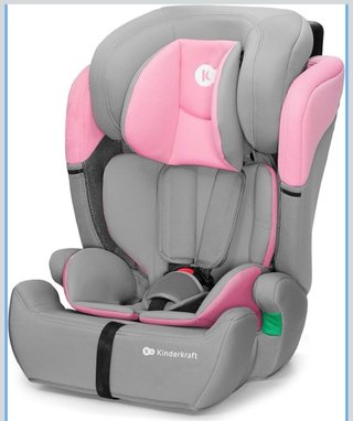 !!NUEVO!! Alzador sillita Kinderkraft gris y rosa