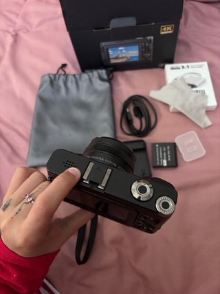 Urge vender!! Cámara Digital 4K con Accesorios