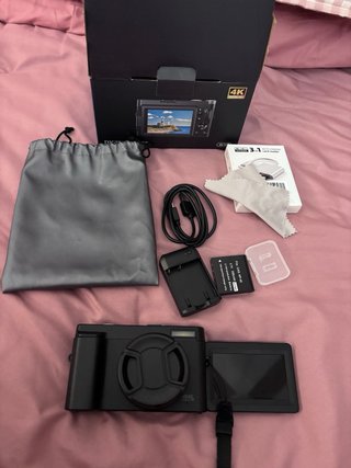 Urge vender!! Cámara Digital 4K con Accesorios