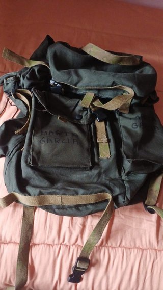 Mochila Montaña Verde