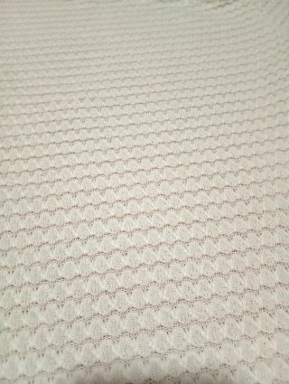 Jersey de punto acampanado