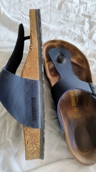 Sandalias Birkenstock Hombre Talla 44 Azul