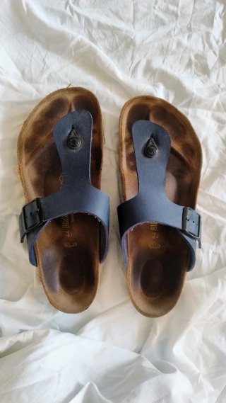 Sandalias Birkenstock Hombre Talla 44 Azul