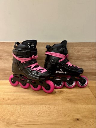 Patines FR Skates Mujer Negro/Rosa