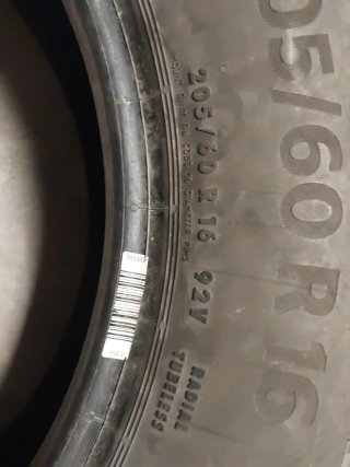 205 60 R16 92V.     205 60 R16 92H