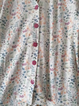 Pijama camisero floral J&Golmar