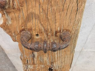 Tablón Antigua Puerta Madera