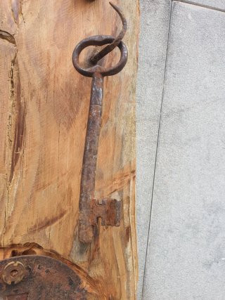 Tablón Antigua Puerta Madera
