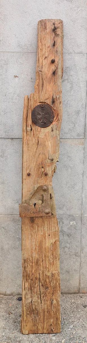 Tablón Antigua Puerta Madera