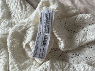 Mango Teen Top Punto Blanco Nuevo Talla xs