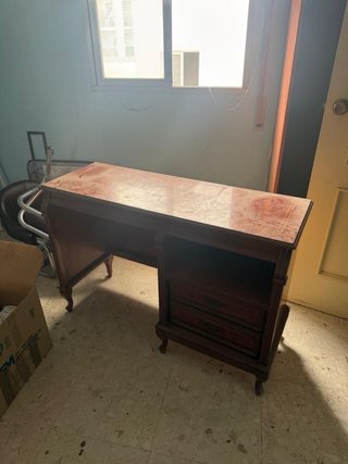 Lote Muebles Madera Oscura de caoba