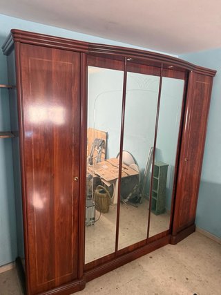 Lote Muebles Madera Oscura de caoba