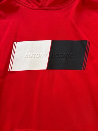 Sudadera Antony Morato Roja con Logo