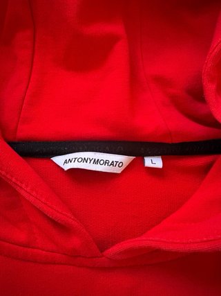 Sudadera Antony Morato Roja con Logo