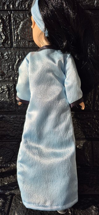 Nancy Kimono y Pantalón Azul