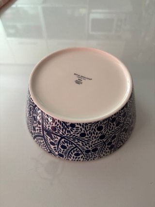 Ciotola Royal Doulton Porcellana Blu