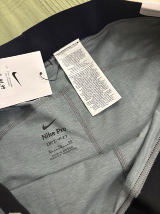 Nike Pro Leggings Grises Talla XL
