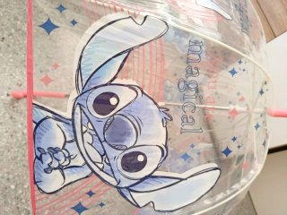 Paragüas Lilo y Stich Disney Transparente